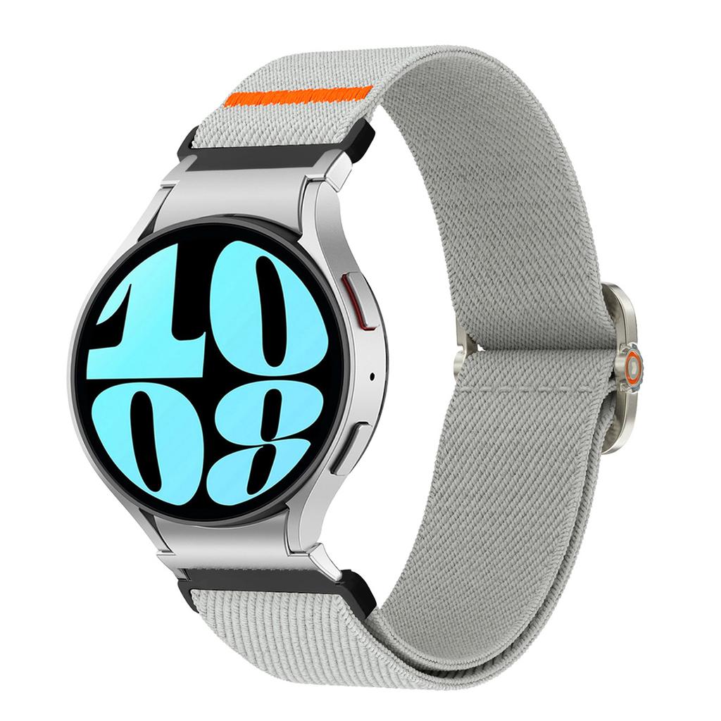 Ремешок для браслета Samsung Galaxy Watch 7/6/5/4 40 44 мм Плетеный нейлоновый спортивный ремешок для Galaxy watch 6/4 Classic 5 Pro Умные часы