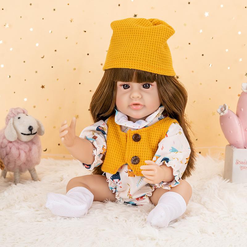 30cm Reborn Doll Simulation Comfort Baby Doll Vinyl Soft Rubber Doll