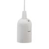 2PCS E27 Base Light Socket Holder Plastic Material Bulb Socket Adapter Hanging Lamp Kit  Indoor Use