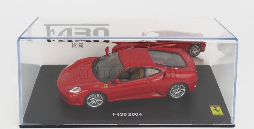 Ferrari minicar FERRARI F430 2004 with case 1/43 (red) [item]