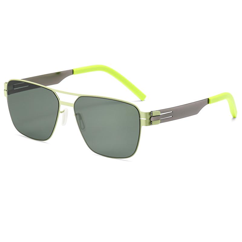 ELIAS-1 Germany Design Sunglasses Men Ultralight Stainless Biological Steel Classic Sunglass Women Outdoor Driving Sun Glasses