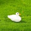 5Pcs Mini Duck Duckling Model Moss Micro-Landscape Creative Adorable Figurine Decorative Miniature Office Desk Ornament