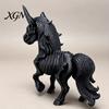 Dark Fantasy Wohnkultur 3D Gedrucktes Pferde Skelett Ornament, Hörner Knochen Statue, Kreatives Gruseliges Innenraum Ornament PLA Handwerk für Halloween Und Spuk