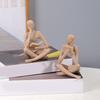 Abstract Thinker Resin Ornament Delicate Colors Fine Textures Realistic Poses Living Room Light Luxury Decorations