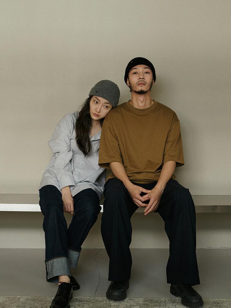 Poejidam [Everydaylife] Wool Beanie_Grey (Unisex)