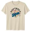 Softball Mom Unisexs TShirt Sports Mom Softball Birthday Gift For Her