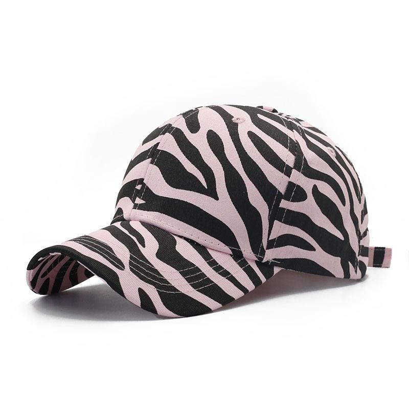 New cow print cap men's and women's fashion outdoor visor simple cow leopard print baseball hat