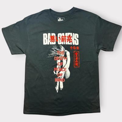 Bad Omens The Death of Peace of Mind Band T-Shirt Schwarz Sumerian Records Groß