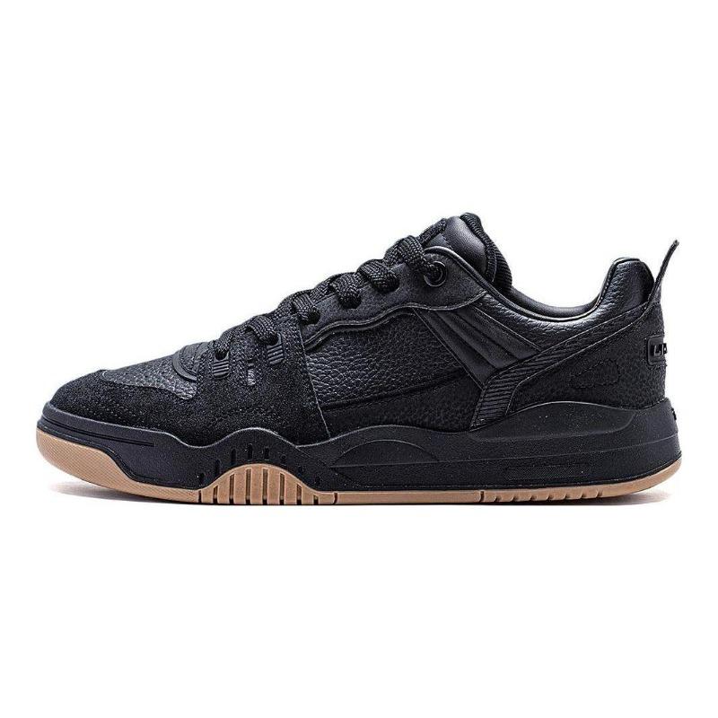 Li-Ning Jiangyue Mens Low Top Skate Shoes Black Lightweight Wear Resistant AGCT293-2 43