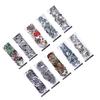 10pcs Fake Tattoo Stickers Temporary Waterproof Skull Pattern Full Arm Tattoos for Halloween
