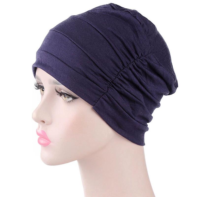Chemo Hats For Women Cancer Headwear Cap  Turban Hat Liner Under Hat Comfy Chemo Cap Sleep Turban Hat Liner