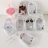 Cartoon Pattern High Transparency Portable Pendant Garage Kit Storage Bag Fashion Accessories Display Lipstick 5 Styles