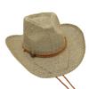 Western Cowboy Hat, Hand-Woven Straw Hat, Big-Brimmed Jazz Hat, Mesh Hat, Seaside Visor.