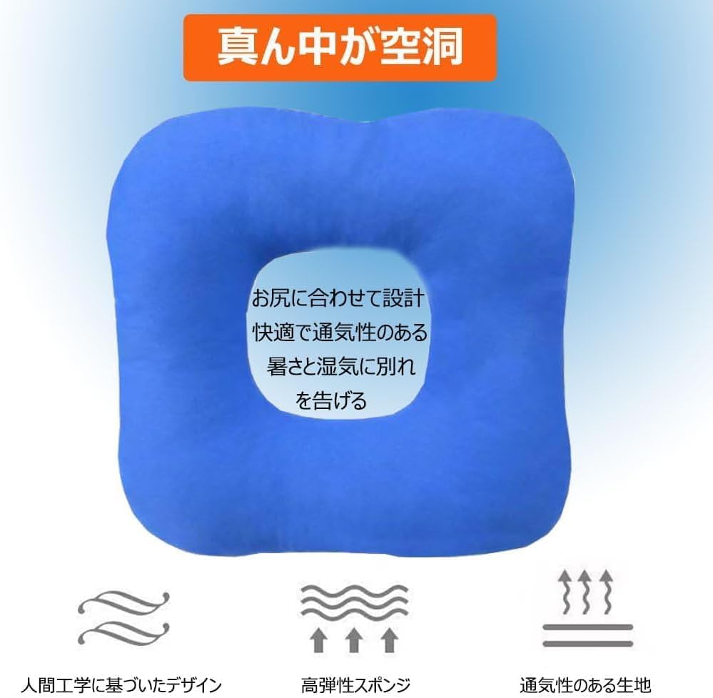 Nursing Care Mat Bedsore Prevention Wheelchair Back Pressure Relief Body Pressure Distribution Memory Foam Coccyx Shock Bedridden Pillow, Cushion,