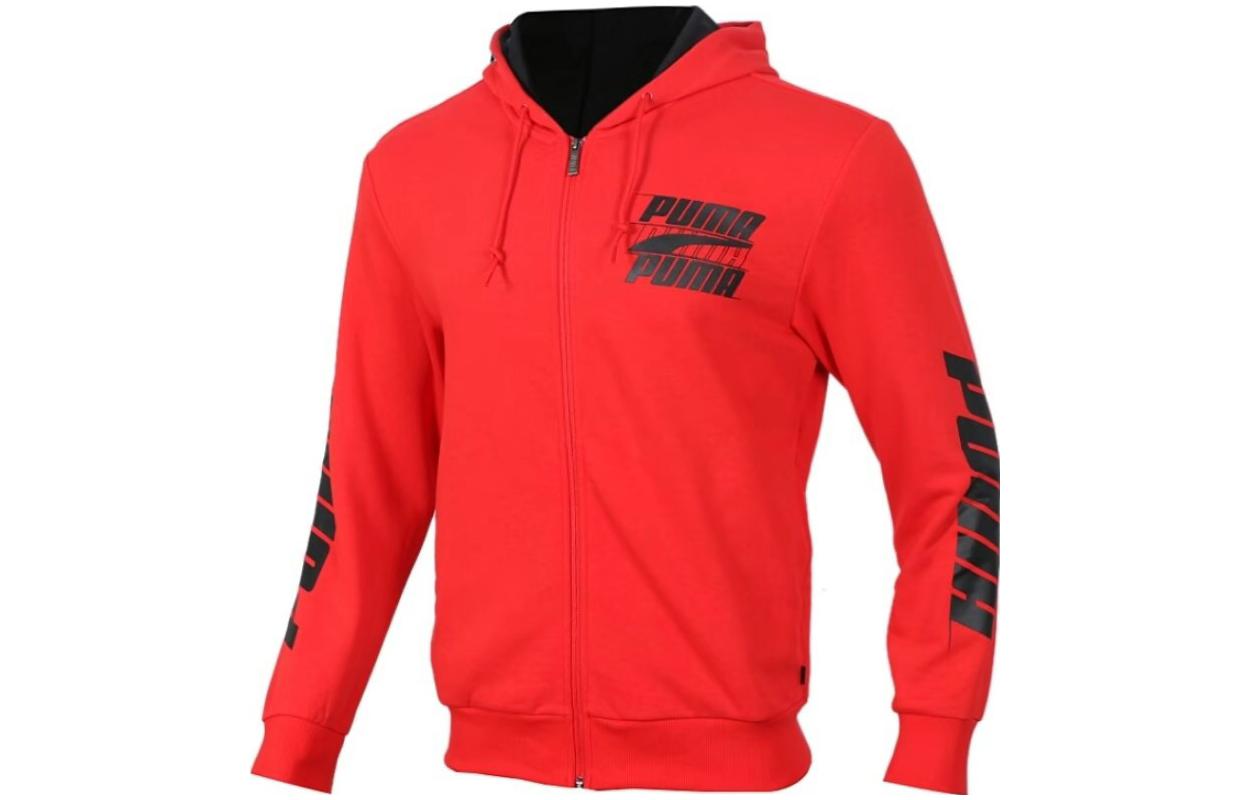 PUMA Jackets Men s Red Hooded Moderate Other 844102-11 L
