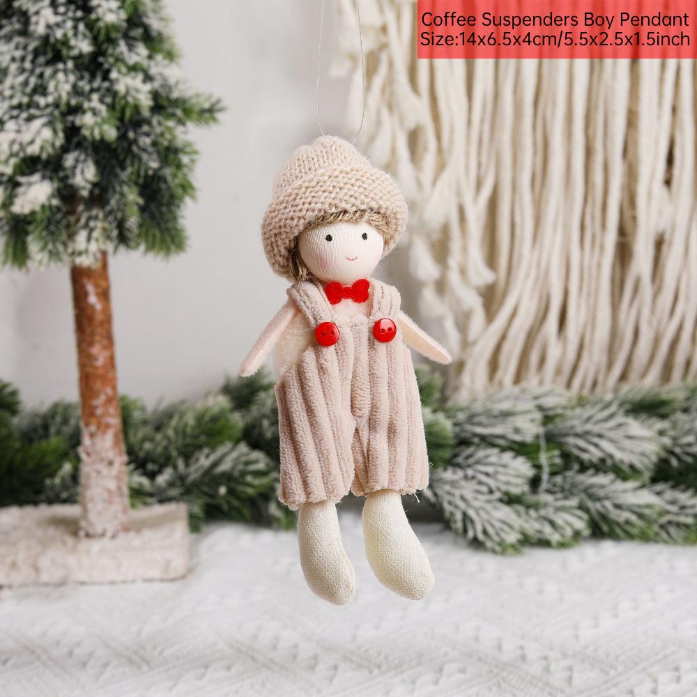Angel Doll Merry Christmas Ornaments Christmas Decorations for Home Noel Natal Tree Decor Navidad Xmas 2025 New Year 2025 Gifts