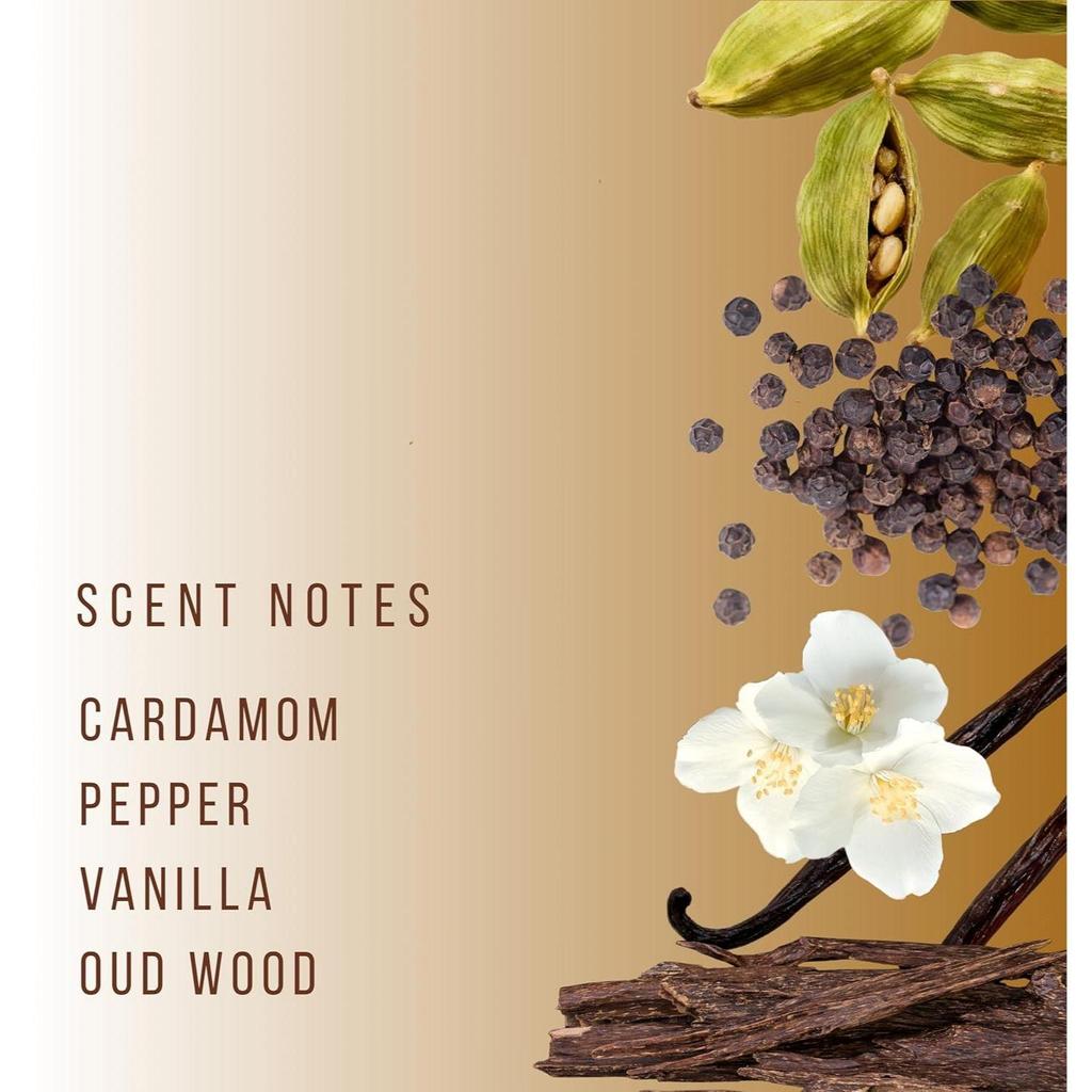 HVNLY Woods Eau De Parfum For Men | Long Lasting Luxury Perfume |Sandalwood, Oud Wood, Cardamom |