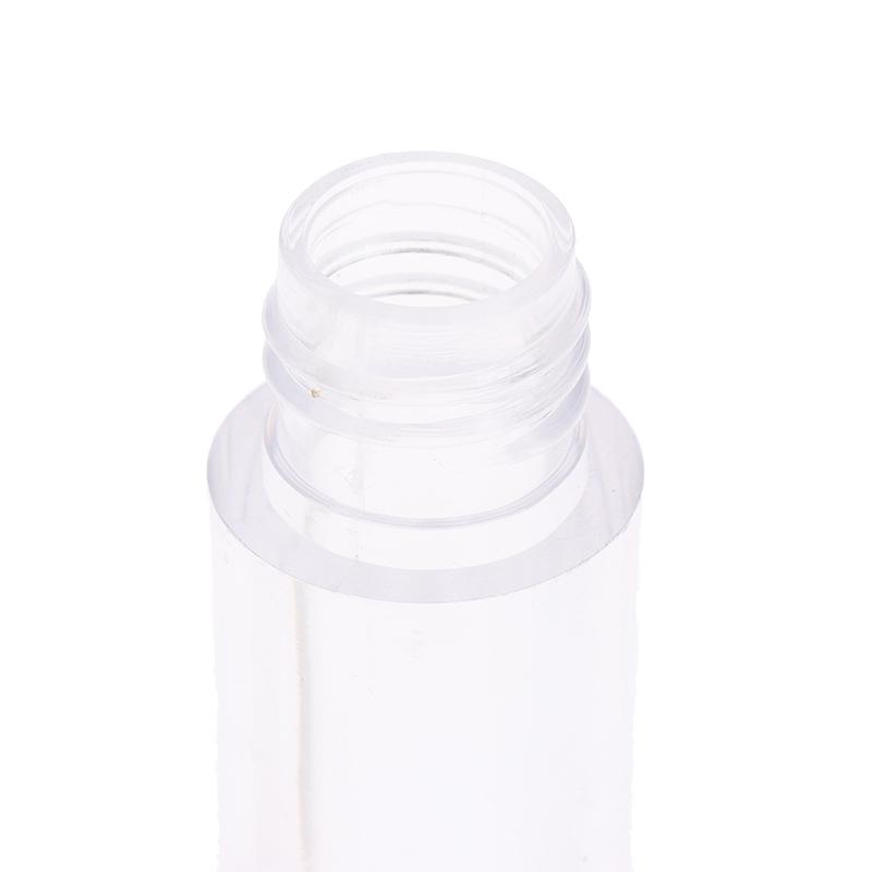 Empty Lip Gloss Tube Refillable Plastic Lip Glaze Lipstick Sample Bottle