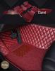Diamond Double Layer Full Coverage Floor Mats for Five-Seater Cars