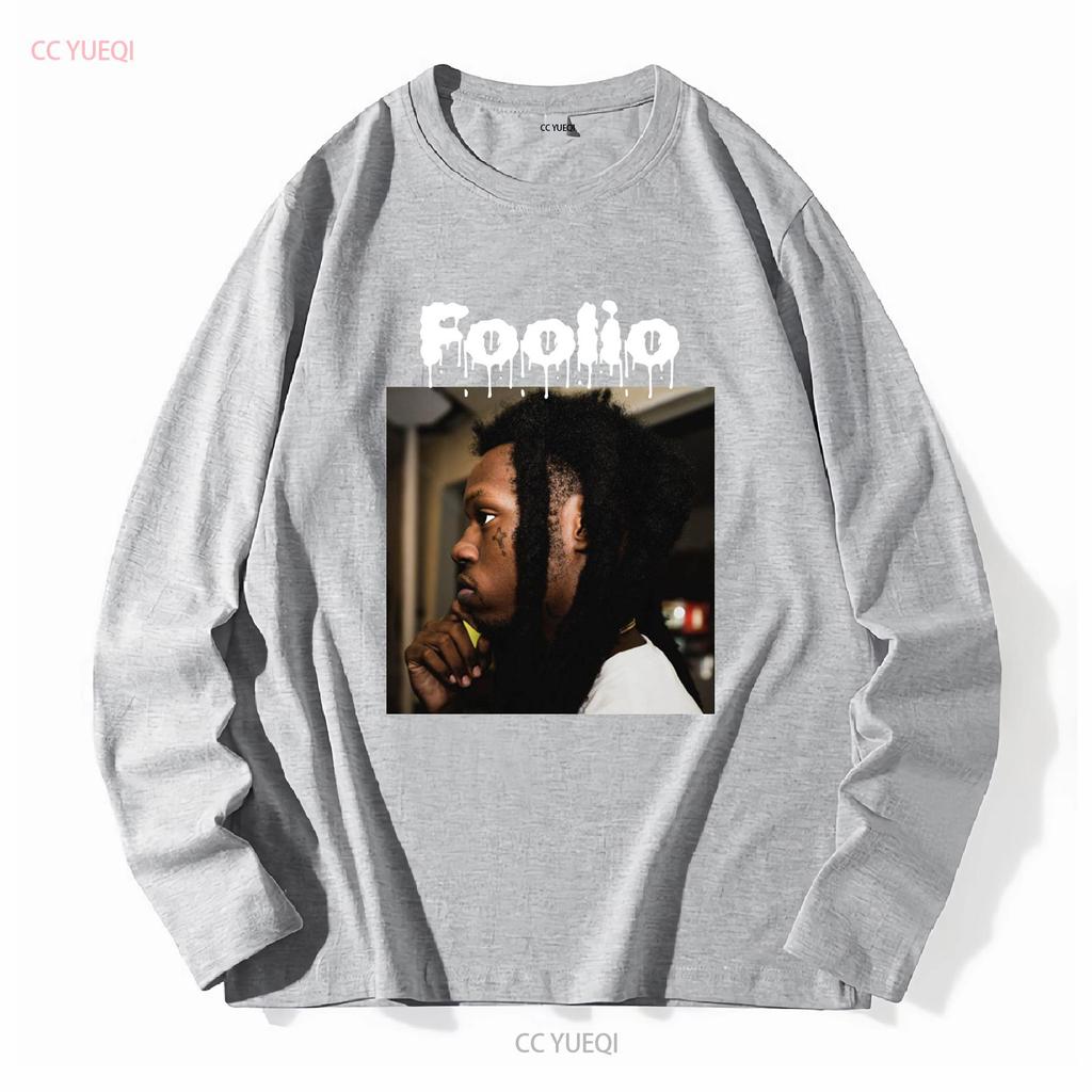 Foolio Rapper NEW Memory Black T Shirt Short Sleeve S To 5XL Vintage Washed Slightly Top For Everyday Wear Breathable