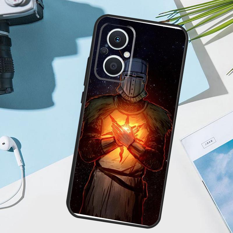 Praise the Sun Dark Souls Cover For OPPO Reno 8T 7 8 Lite 14F 13F 12F 11F 14 13 12 11 10 OPPO Find X8 X6 X5 X9 Pro Case