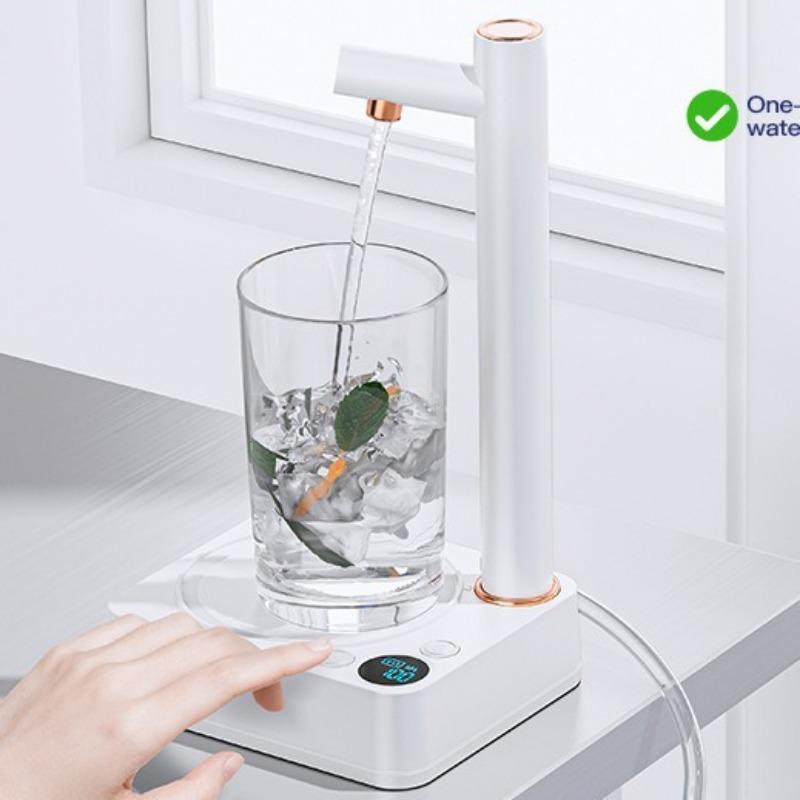 Mini distributore di acqua elettrico portatile con secchio da tavolo intelligente, riempimento automatico e controllo della quantità per l'ufficio domestico