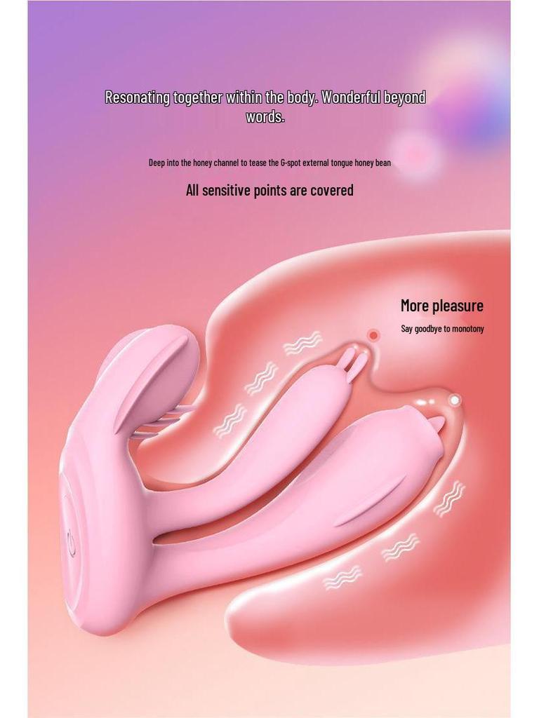 Mature Woman Wearable Remote Control Vibrating Rechargeable Butterfly Vibrator Sex Toy