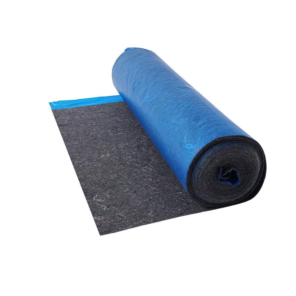Floor Underlayment 18.6 m² 3mm Sound/Vapor Barrier for Laminate Blue