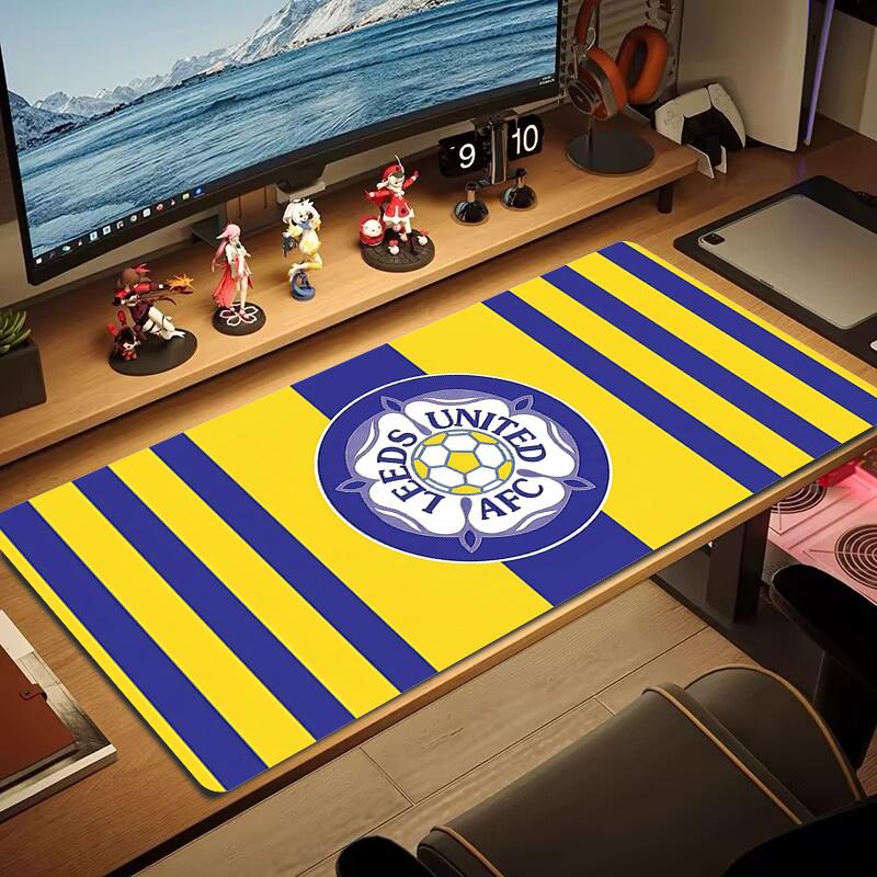 Leeds AFC Color Mouse Pad Large Gaming Table Cushion Non-slip Laptop Tablet Big Mousepad XXL Mat Mini PC Playmat With Lock edge
