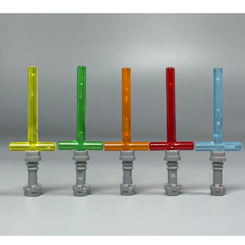 Medieval Knight MOC Building Block Helmet Mask Soldier Weapon Short Trident Shoulder Armour Vest Gun Hoe Axe Sword Toy Gift K049