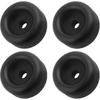4PCS 2.12 Inch Rubber Bumper Stops Shock-Absorbing,Trailer Ramp Door Rubber Bumpers Pads with 7/16-Inch Screw Hole,Rubbers Bumper Pads for Protecting