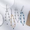 Original short beaded mobile phone chain DIY color versatile pendant ccd universal mobile phone chain keychain lanyard spot