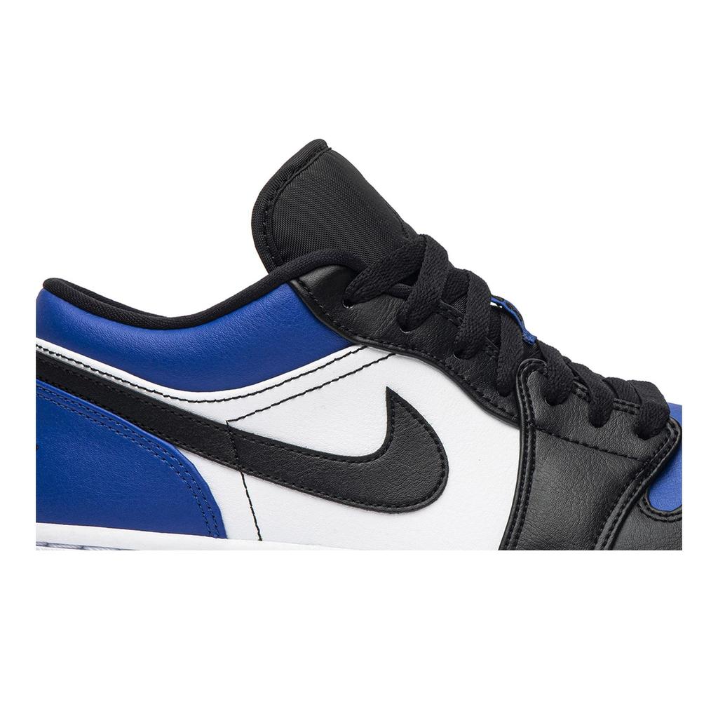 Air Jordan 1 Low 'Royal Toe' (Unisex) Sport Royal / White-Black Vintage Basketball Shoes CQ9446 400