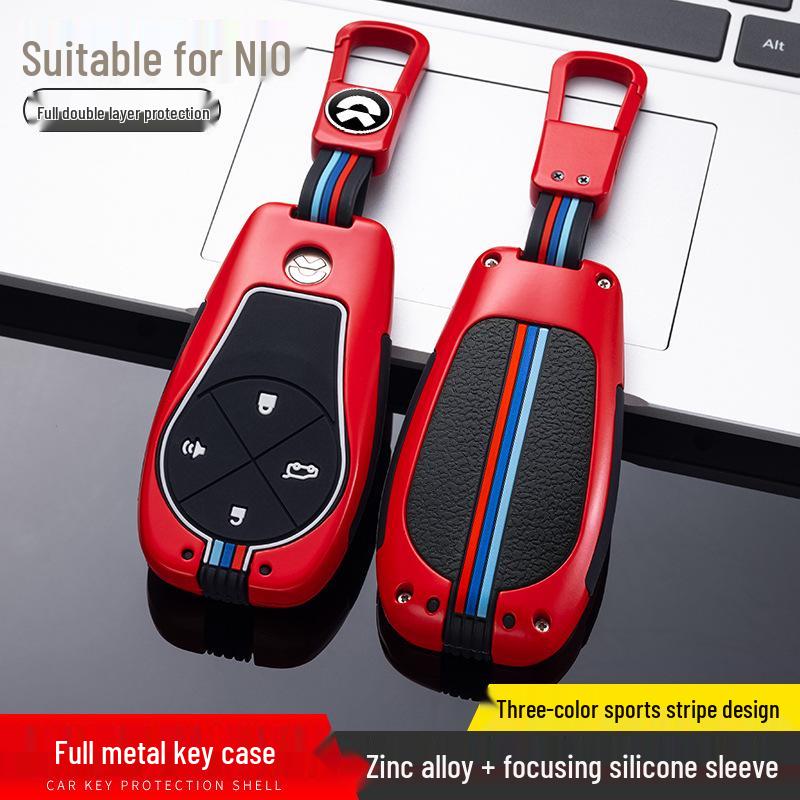 NIO ES6/ES8 Key Case: 2022 EC6 Model Protective Shell & Buckle for Car Keys
