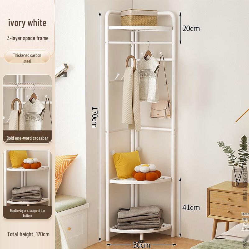 Changbaosen Multi-functional Corner Clothes Rack