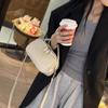 Mini handbagnew autumn/winter stylecrossbody baghand-heldfashionable cowhide leatherversatilegenuine leather retro women's bag.