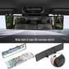 Widened HD Rearview Mirror: Vehicle-Mounted, Anti-Fog, Anti-Glare, Wide-Angle Curved Surface, Reversing Aid