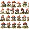 Pet Tape Journal Mushroom House Collage Decoration Card Phone Back Card Landscaping