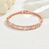 New European and American Love Bracelet for Women, High End, Full Diamond Exquisite Bracelet, Hollow Square, Light Luxury Handma