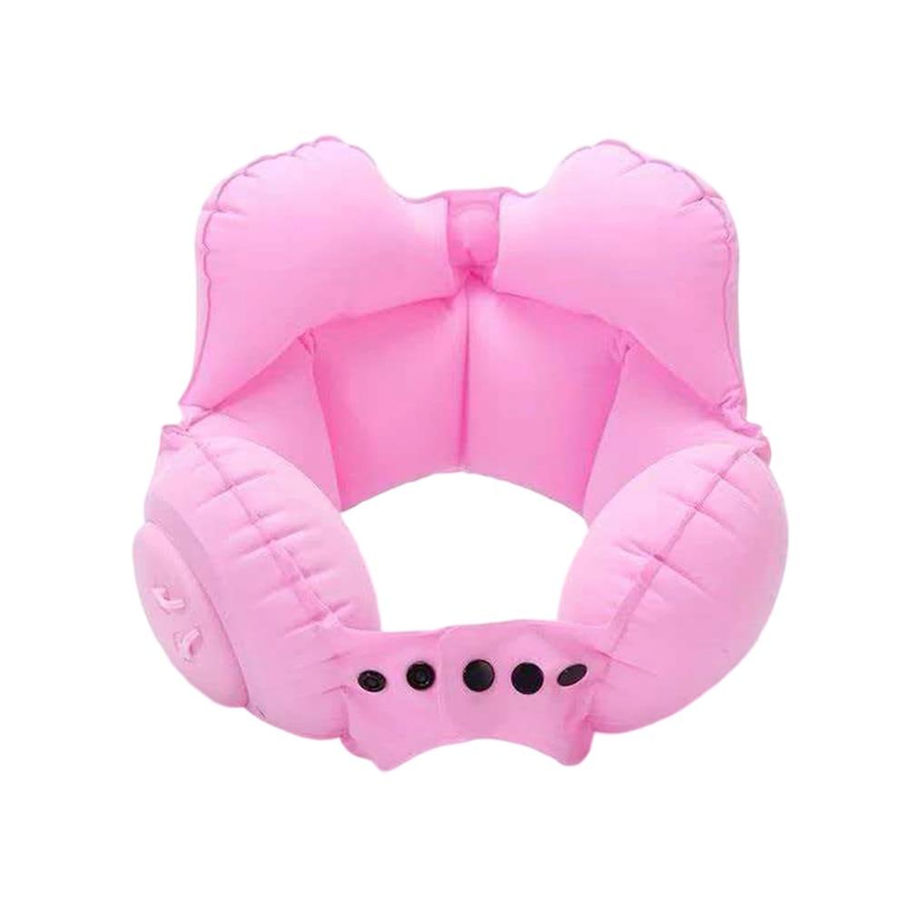 Ergonomic Inflatable Neck Pillow Foldable U Shaped Pillow Portable Headrest Camping