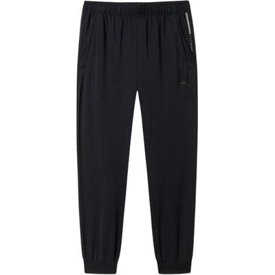 All Weather Knitted Sweatpants Men's Basic Black 152527305-2