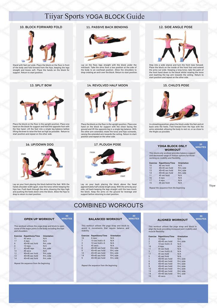 Cork Yoga Blocks Teeyar Set of 2 Natural Spanish Cork Exercise X X for and Exercise Yoga 23 X 15 X - Heavy-Duty 100% Blocks, 9" 6" 3" Yoga, Pilates,