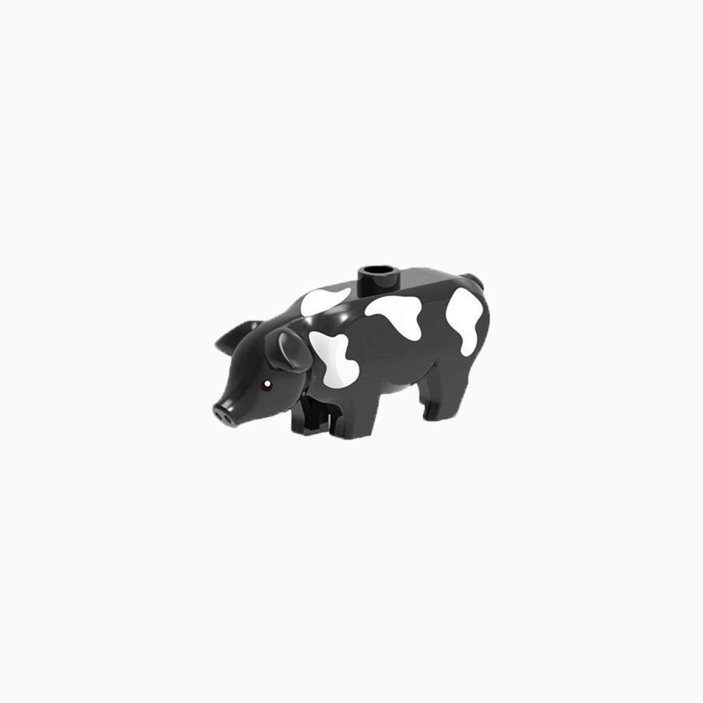 Bricks DIY Dog Wild Zoo Marine Animal Farm Animal Dinosaur World Building Blocks Building Blocks Assemble Cat Shark Penguin