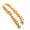 8MM Heart Love Bracelet Women Watch Chain Women 24K Gold AU999 - Fashion Watch Band Design, Daily Office Wear