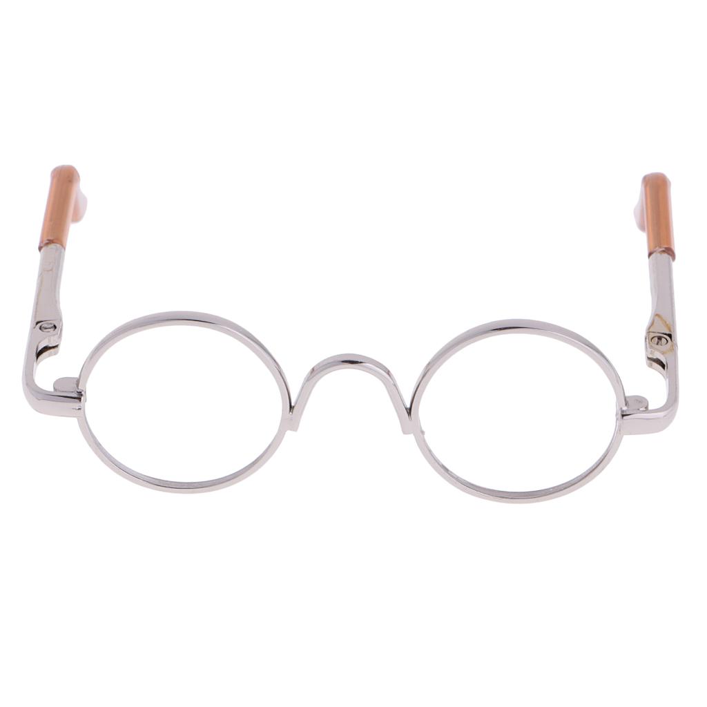 Glasses Sunglass for Doll 1/3 1/6 LUT Eyewear Gold