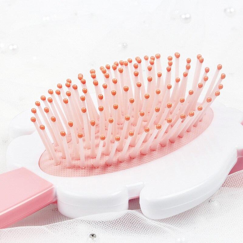 Cute Cartoon Rabbit Mermaid Comb for Kids Air Cushion Massage Comb for Girls Children Dress Up Makeups Toy Gifts