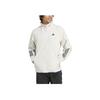 Adidas Tri-Stripe Colorblock Sports Training Casual Hooded Jacket Men Outerwear White IS1237