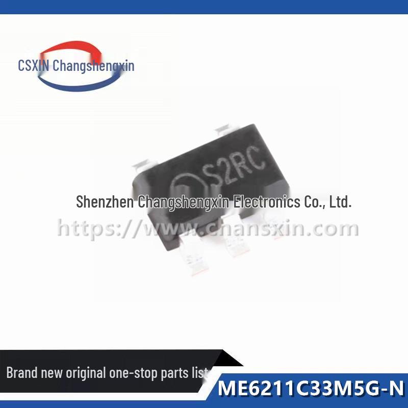 

New ME6211C33M5G-N SOT23-5 Low Noise 3.3V LDO Linear Regulator
