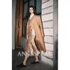 Anyan Colorful Luxury Diamond Gloss Elastic Velvet Irregular Standing Cut High Waist Fish Tail Half Skirt for Women Skirts