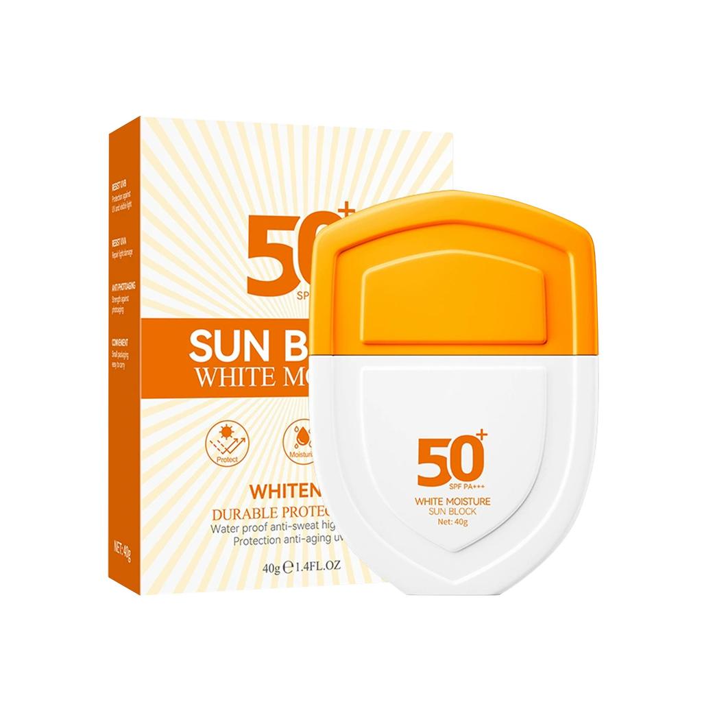 Moisturizing Sunscreen,  UV Resistant, Suitable For Outdoor UseSeaside, Mountain Climbing,Reduce UV Damage,40g